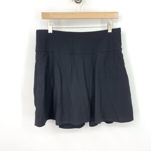 LL‎ Bean Women Size 16 XL Skirt Shaping Swimwear Swim Bathing Suit Bottom Black
